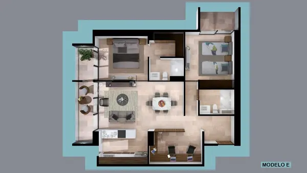 Departamento en venta en Monte Alban, Mérida — foto 2 de 32