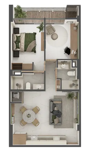 Departamento en venta en Montecristo, Mérida — foto 2 de 18