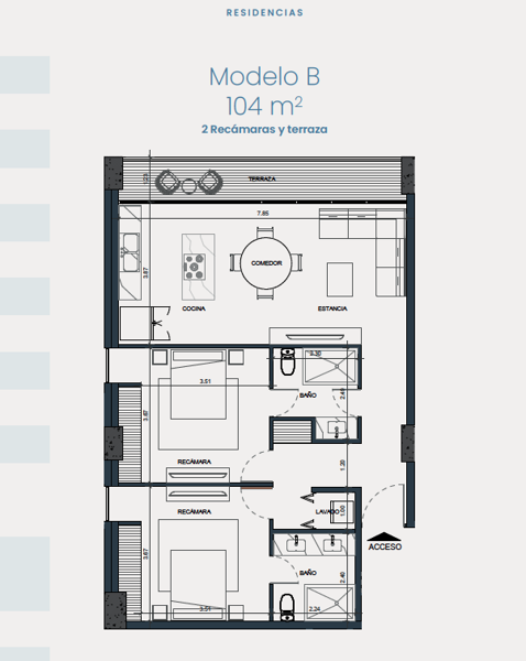 Departamento en venta en Santa Gertrudis Copo, Mérida — foto 2 de 33