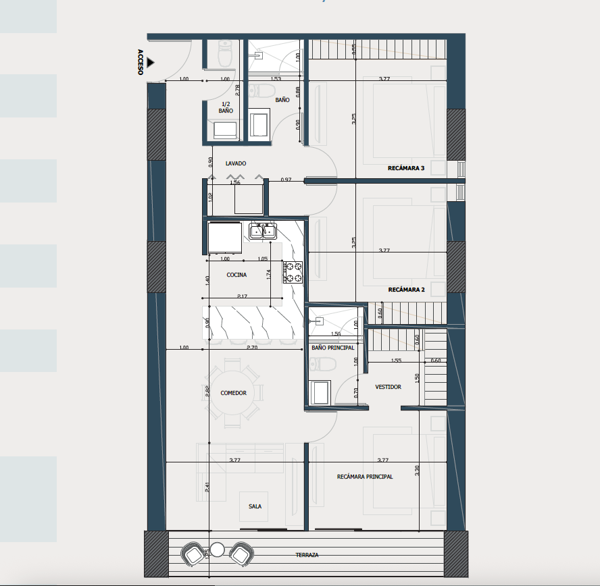 Departamento en venta en Santa Gertrudis Copo, Mérida — foto 2 de 33