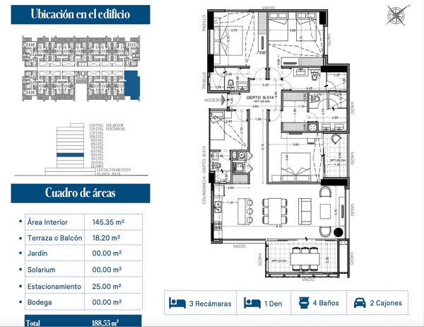Departamento en venta en Yucalpeten, Progreso — foto 2 de 19