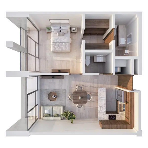 Departamento en venta en Montes de Ame, Mérida — foto 2 de 12