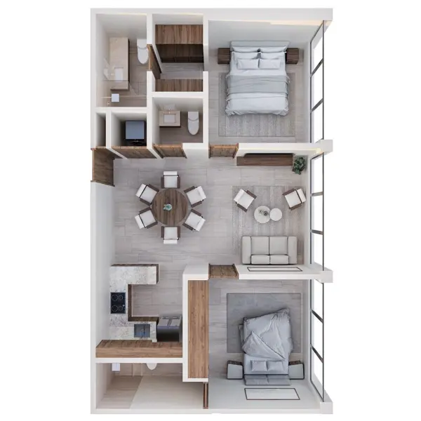 Departamento en venta en Montes de Ame, Mérida — foto 2 de 12