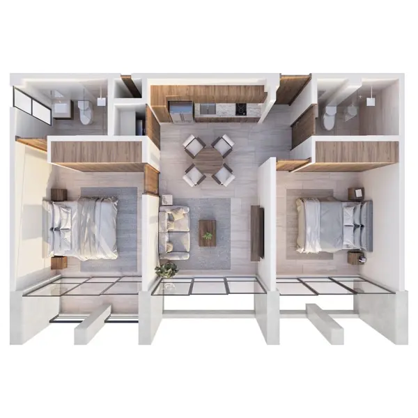 Departamento en venta en Montes de Ame, Mérida — foto 2 de 13