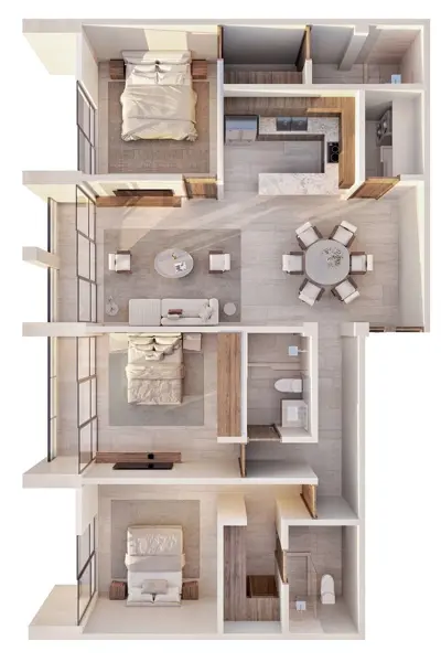 Departamento en venta en Montes de Ame, Mérida — foto 2 de 12