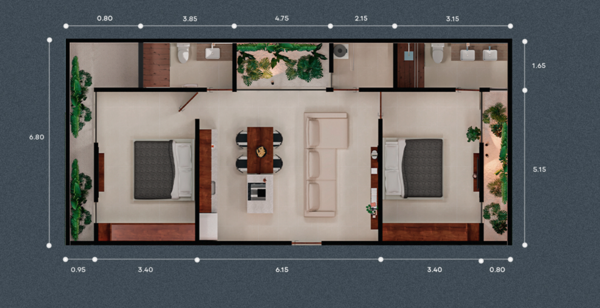 Departamento en venta en Chuburna de Hidalgo, Mérida — foto 2 de 16