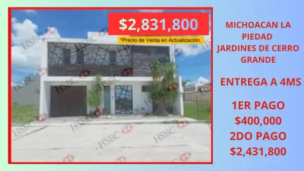 Casa en venta en Jardines del Cerro Grande, La Piedad — foto 3 de 11