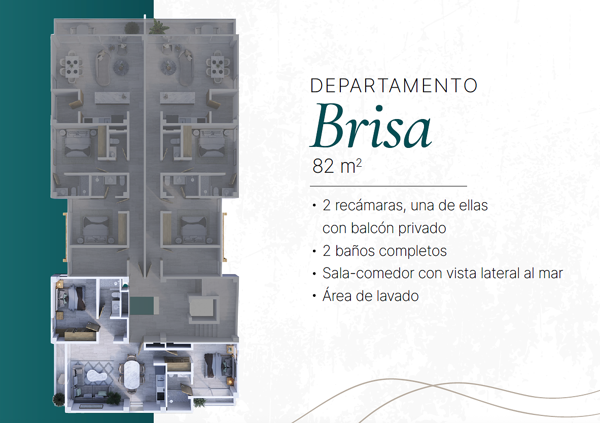 Departamento en venta en Chelem, Progreso — foto 2 de 14