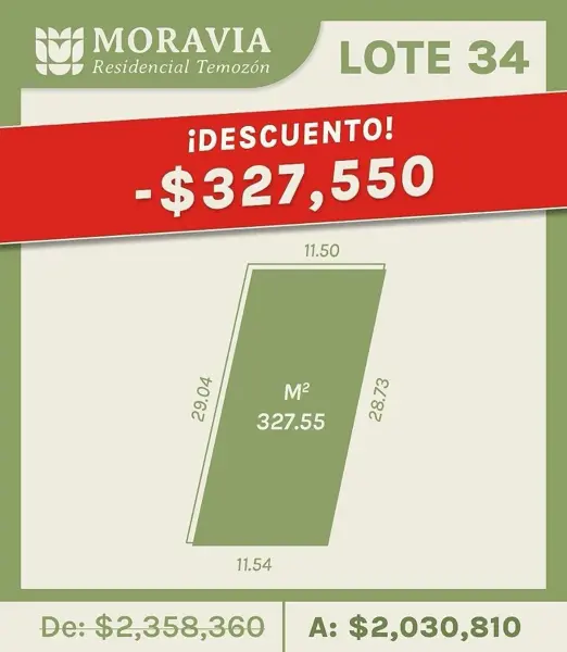 Terreno en venta en Temozon Norte, Mérida — foto 2 de 13