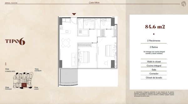 Departamento en venta en Xcumpich, Mérida — foto 2 de 20