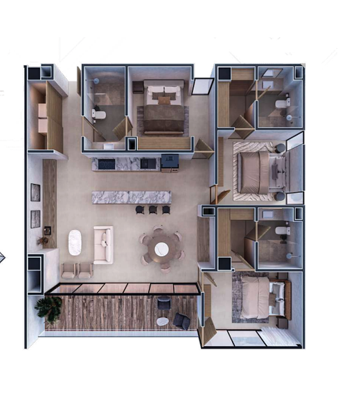 Departamento en venta en Sodzil Norte, Mérida — foto 2 de 15