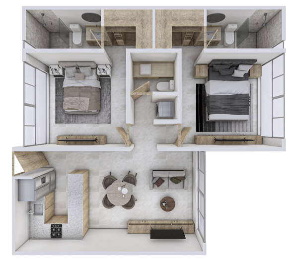 Departamento en venta en Dzitya, Mérida — foto 2 de 20