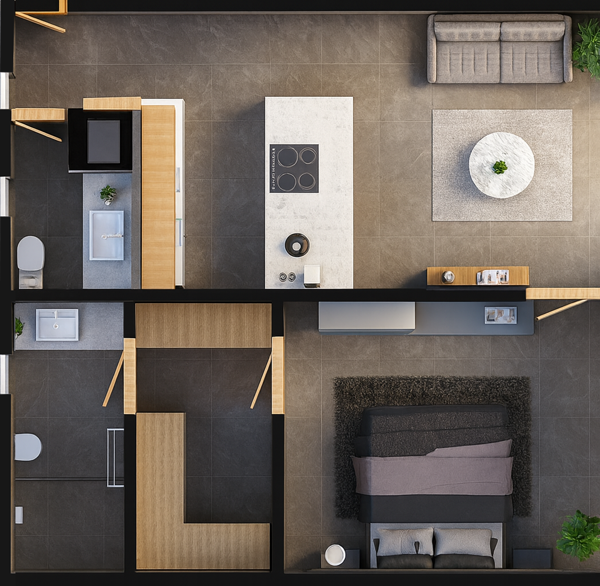 Departamento en venta en Dzitya, Mérida — foto 2 de 15