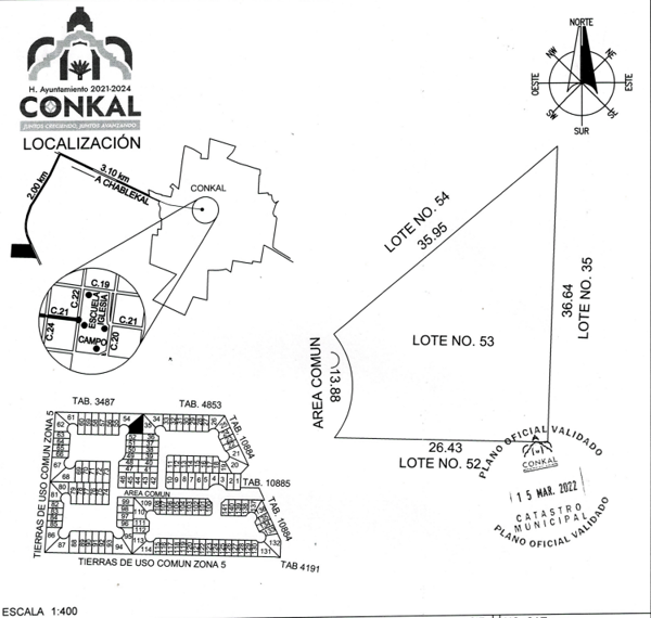 Terreno en venta en Tixcuytun, Mérida — foto 2 de 38