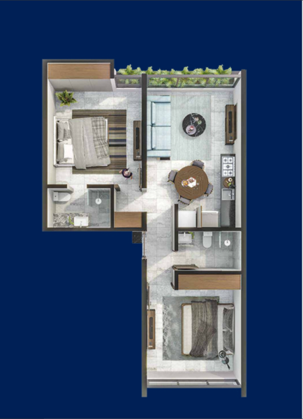 Departamento en venta en Temozon Norte, Mérida — foto 2 de 22