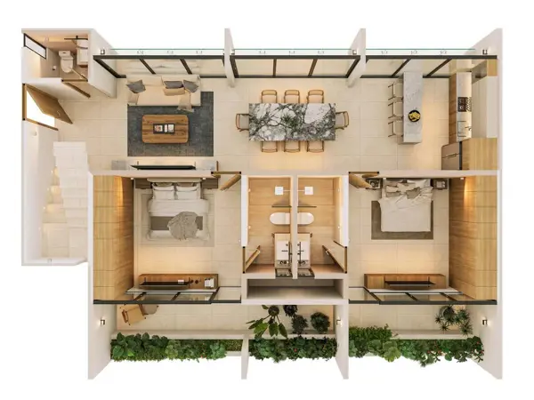 Departamento en venta en Temozon Norte, Mérida — foto 2 de 19