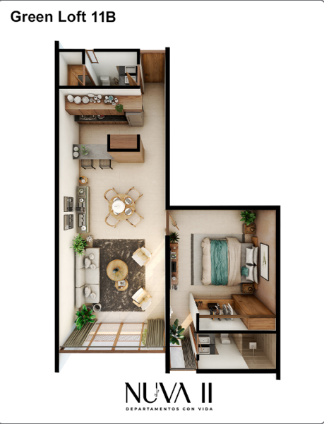 Departamento en venta en San Antonio Cucul, Mérida — foto 2 de 22
