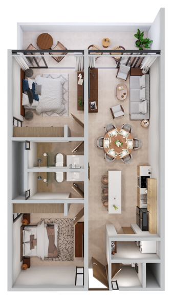 Departamento en venta en Chelem, Progreso — foto 2 de 15