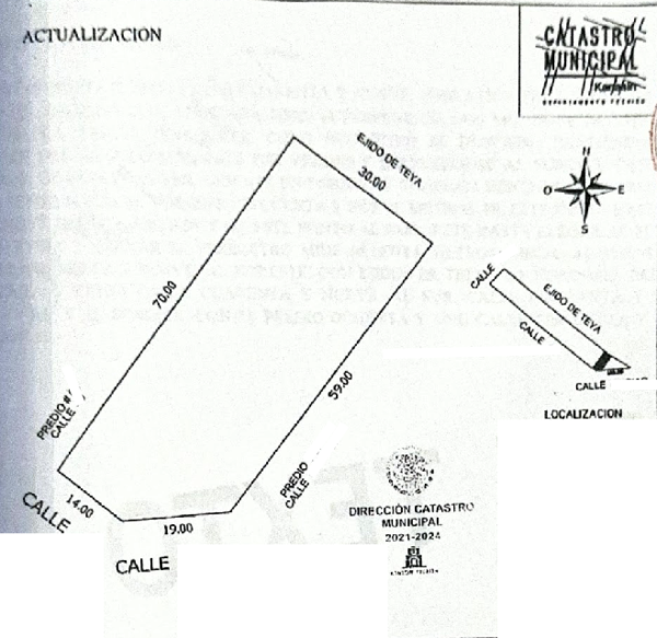 Terreno en venta en Teya, Kanasín — foto 2 de 16