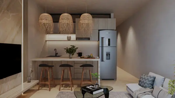 Departamento en venta en Playa del Carmen Centro, Playa del Carmen — foto 3 de 18
