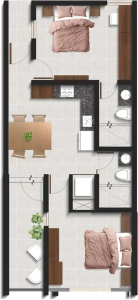 Departamento en venta en Dzibilchaltún, Mérida — foto 2 de 18