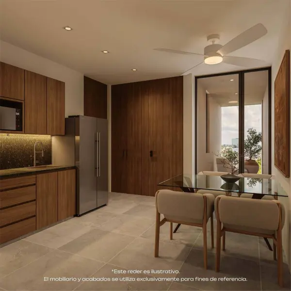 Departamento en venta en Dzibilchaltún, Mérida — foto 3 de 18
