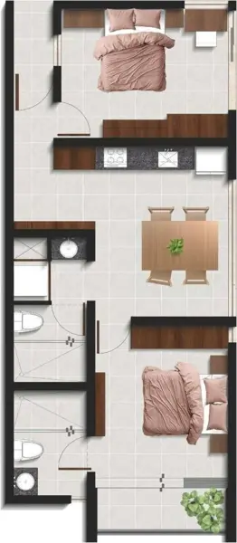 Departamento en venta en Dzibilchaltún, Mérida — foto 2 de 18