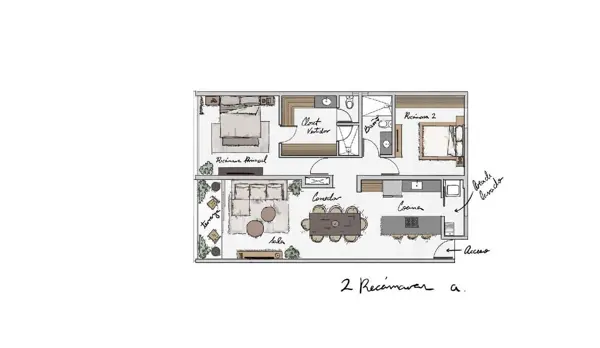 Departamento en venta en Temozon Norte, Mérida — foto 2 de 14