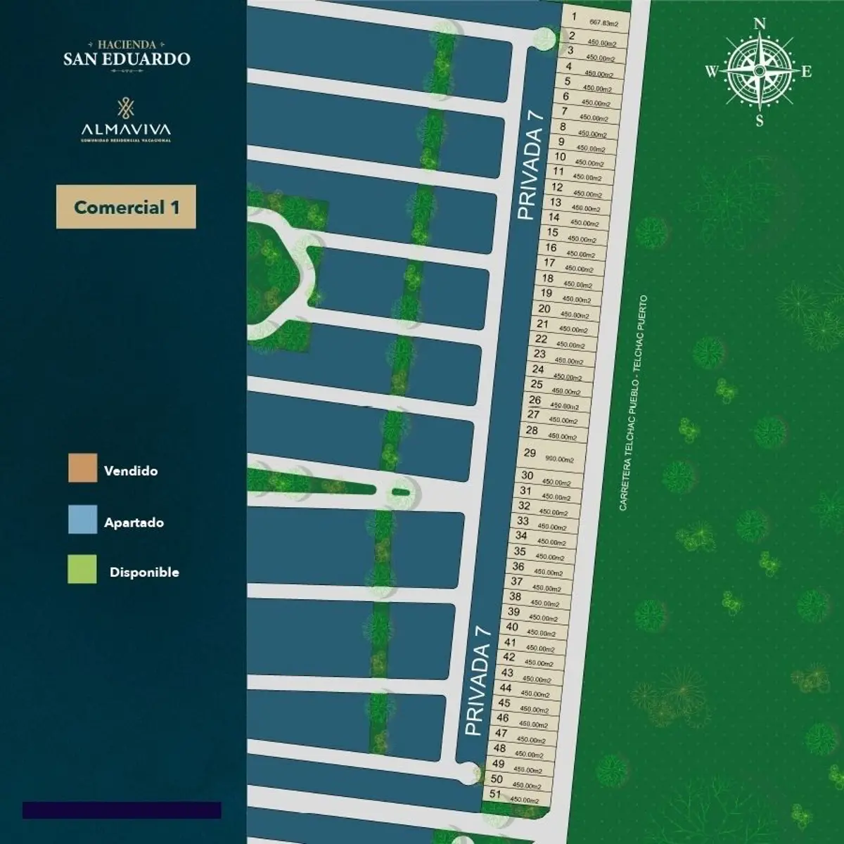 Terreno en venta en Pueblo San Eduardo, Telchac Pueblo — foto 1 de 28