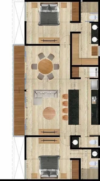 Departamento en venta en Maya, Mérida — foto 2 de 15