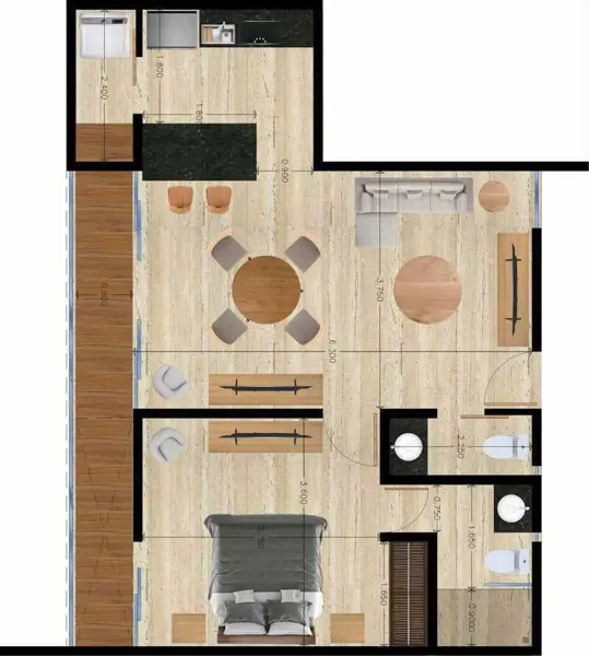Departamento en venta en Maya, Mérida — foto 2 de 15