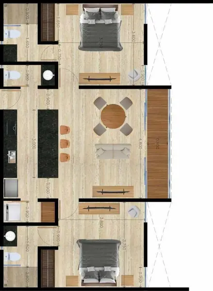 Departamento en venta en Maya, Mérida — foto 2 de 17
