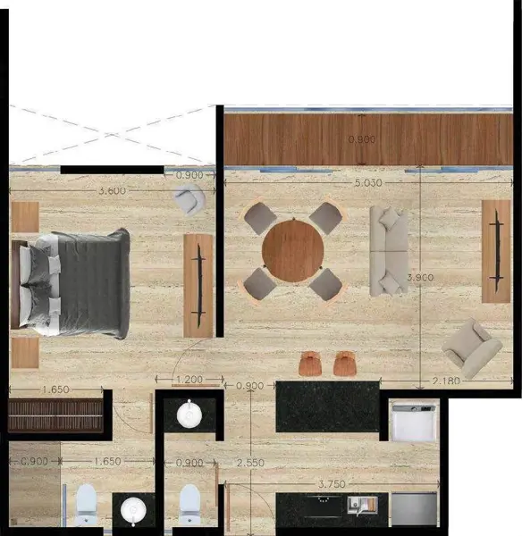 Departamento en venta en Maya, Mérida — foto 2 de 17