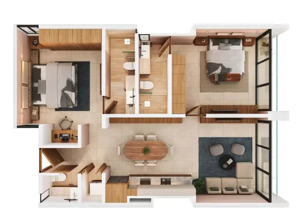 Departamento en venta en Temozon Norte, Mérida — foto 2 de 6
