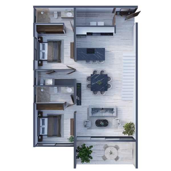 Departamento en venta en Montes de Ame, Mérida — foto 2 de 22