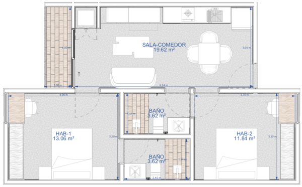 Departamento en venta en Temozon Norte, Mérida — foto 2 de 21