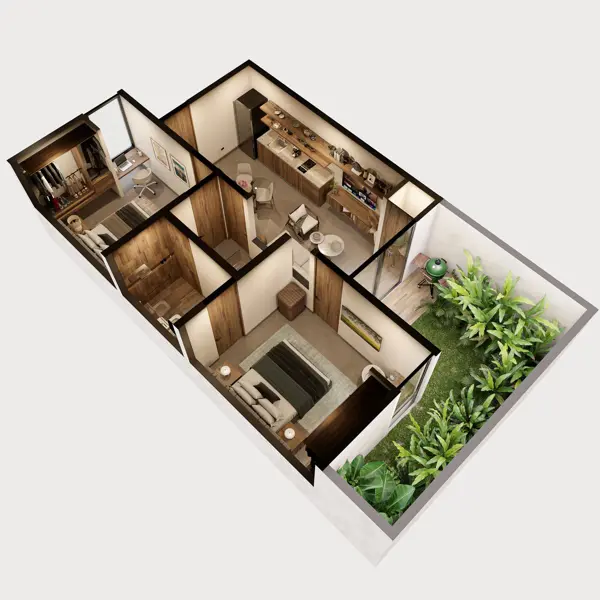 Departamento en venta en Temozon Norte, Mérida — foto 3 de 21