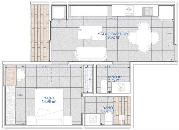 Departamento en venta en Temozon Norte, Mérida — foto 2 de 19