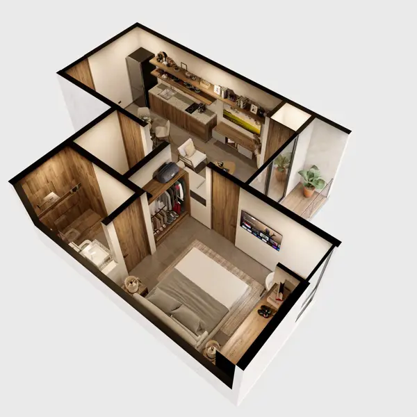 Departamento en venta en Temozon Norte, Mérida — foto 3 de 19