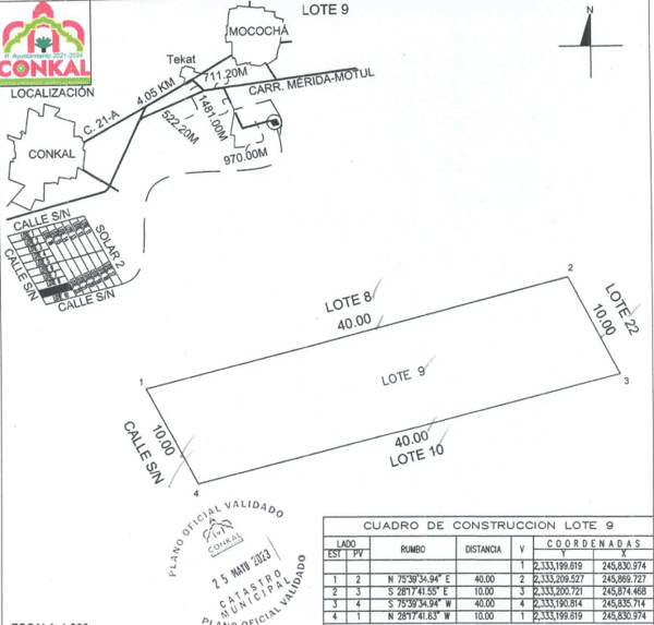 Terreno en venta en Conkal, Conkal — foto 2 de 19