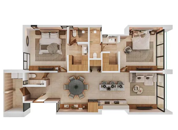 Departamento en venta en Temozon Norte, Mérida — foto 2 de 6