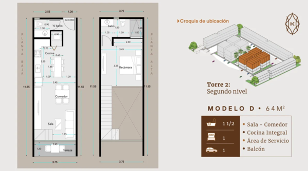 Departamento en venta en Cholul, Mérida — foto 3 de 25
