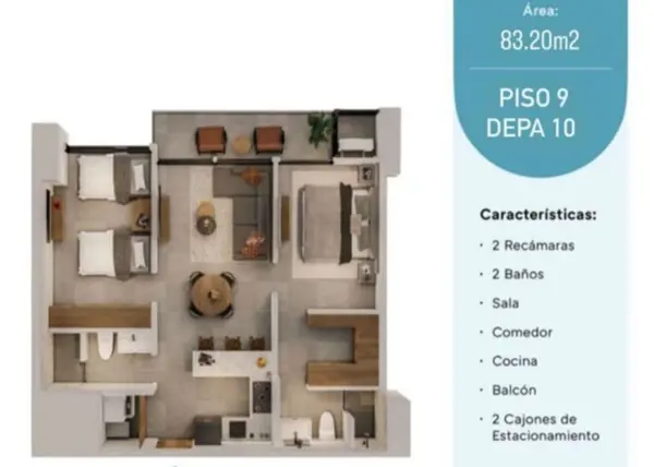 Departamento en venta en El Lechugal, Santa Catarina — foto 2 de 9