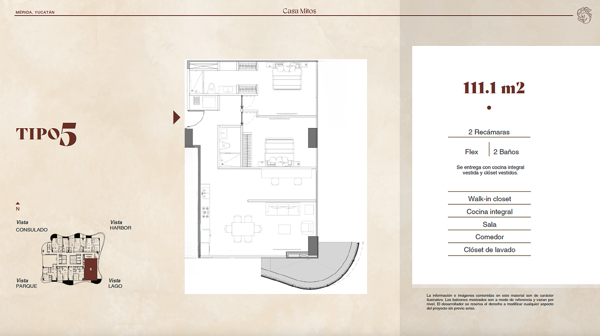 Departamento en venta en Xcumpich, Mérida — foto 2 de 23