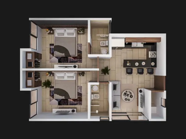 Departamento en venta en Dzitya, Mérida — foto 2 de 14