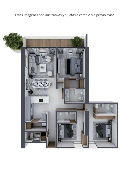 Departamento en venta en Mexico Norte, Mérida — foto 2 de 41