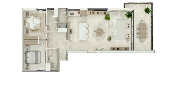 Departamento en venta en Sisal, Hunucmá — foto 2 de 12