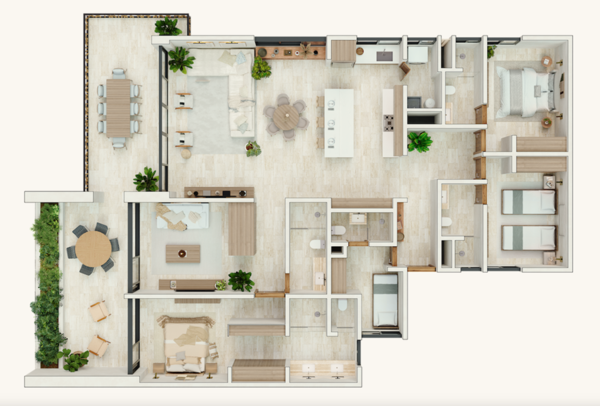 Departamento en venta en Sisal, Hunucmá — foto 2 de 12