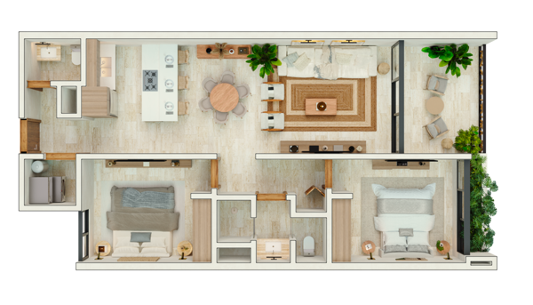 Departamento en venta en Sisal, Hunucmá — foto 2 de 12