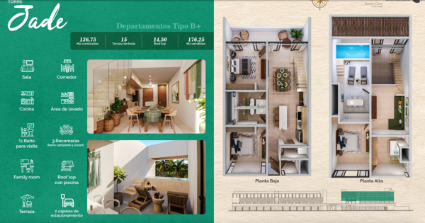 Departamento en venta en Chelem, Progreso — foto 2 de 16